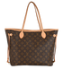 Neverfull MM, &pound;1,100, Handbags, Brown/Tan, Canvas, Back view